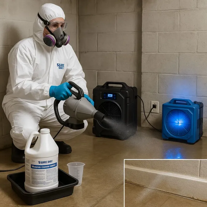 Sanitization and Odor Removal process in Santa Margarita, CA